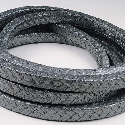 Pure flexible Graphite Foil Braided Packing with inconel Wires Reinforced Style 3300 R